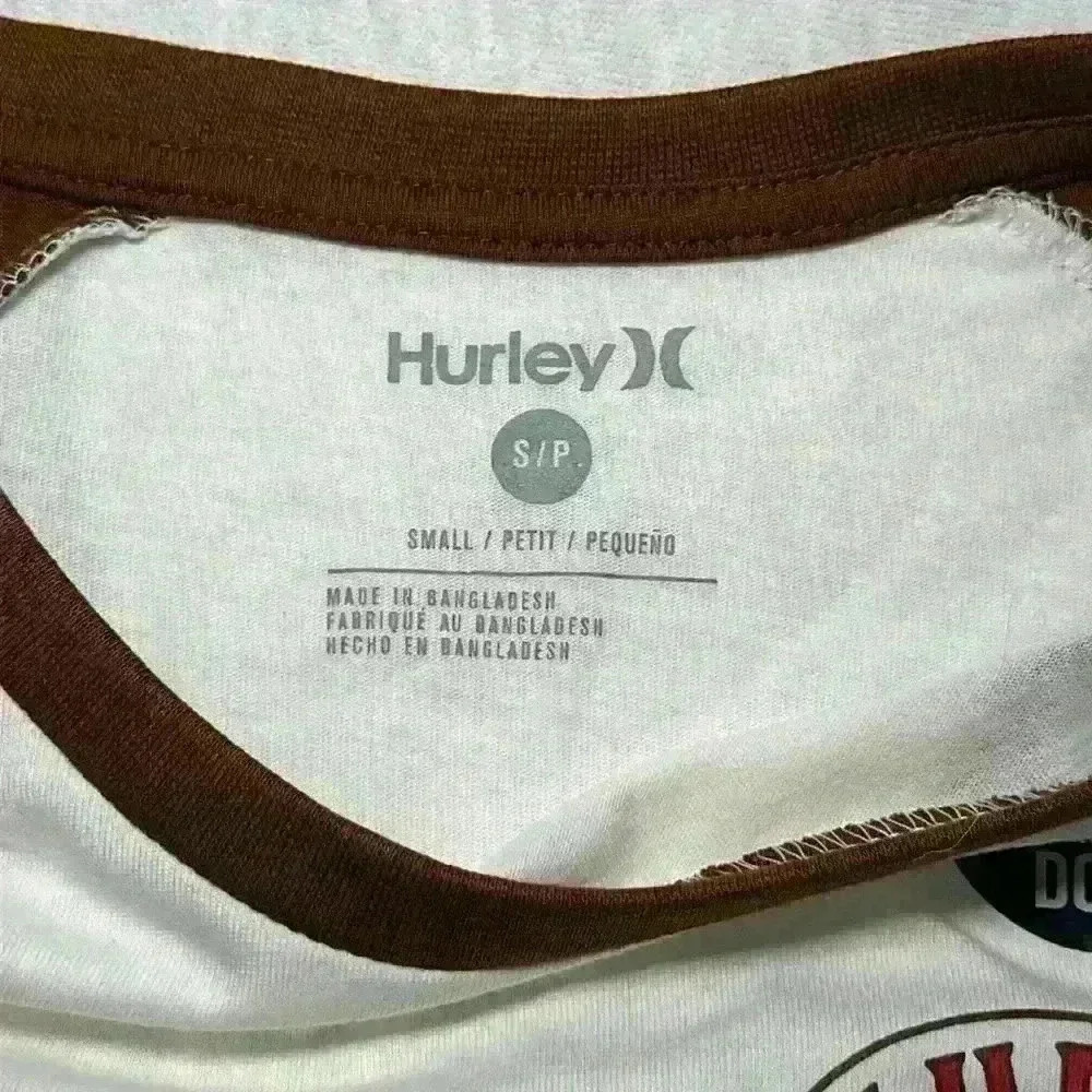 Hurley NWT Barely Bone Long Sleeve Rattler Jersey Raglan Mens Size Small - Picture 4 of 10